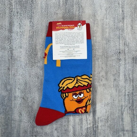 2025 McHappy Days Socks McNugget Buddies Brand New - Picture 1 of 3